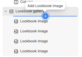 Lookbook gallery settings